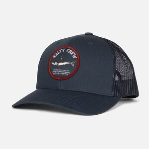 Salty Crew Black Trucker Hat